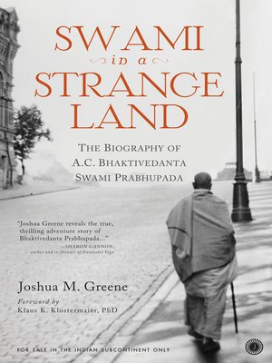 cover image of Swami in a Strange Land